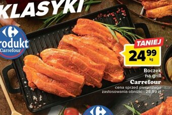 Carrefour Market Boczek na grill Carrefour 1kg oferta