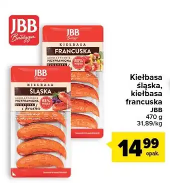 Carrefour Market Kiełbasa śląska, Kiełbasa francuska JBB 470g oferta