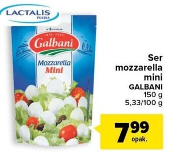 Carrefour Market Ser mozzarella mini GALBANI 150 g oferta