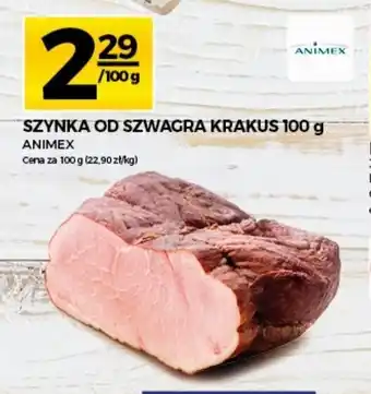 Topaz Szynka od szwagra Krakus 100g oferta