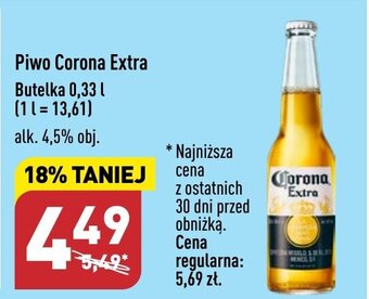 ALDI Corona Extra Piwo Butelka 0,33l oferta