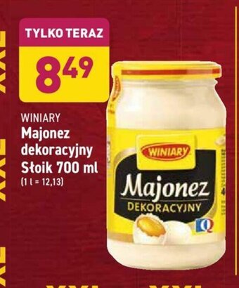 ALDI Majonez dekoracyjny Winiary 700ml oferta