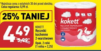 ALDI ΚΟΚΕΤΤ Ręczniki kuchenne 2-warstwowe oferta