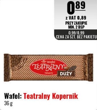 Eurocash Wafel: Teatralny Kopernik 36 g oferta