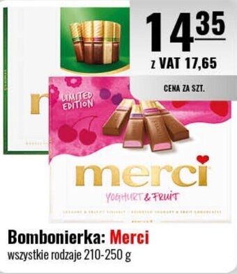 Eurocash Bombonierka Merci 210-250 g oferta