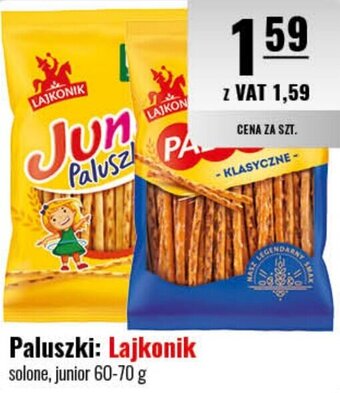 Eurocash Paluszki Lajkonik 60-70 g oferta