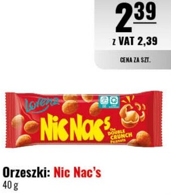 Eurocash Orzeszki Nic Nac's 40 g oferta