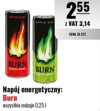 Eurocash Napój energetyczny Burn 0,25l oferta