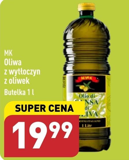 ALDI MK Oliwa z wytłoczyn z oliwek Butelka 1 l oferta