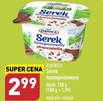 ALDI PIATNICA Serek homogenizowany Opak. 150 g oferta