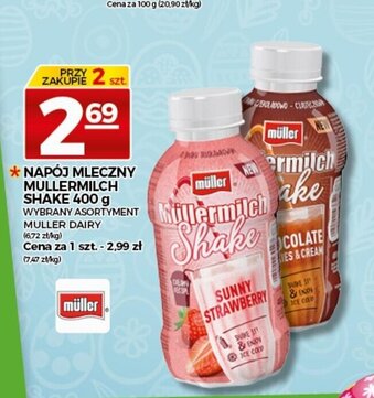 Topaz Napój mleczny Müller 400g oferta