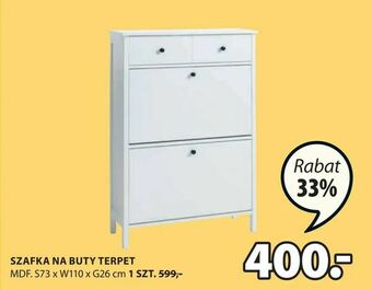 JYSK Szafka na buty terpet oferta