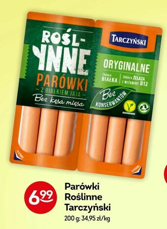 Żabka Parówki Roślinne Tarczyński oferta