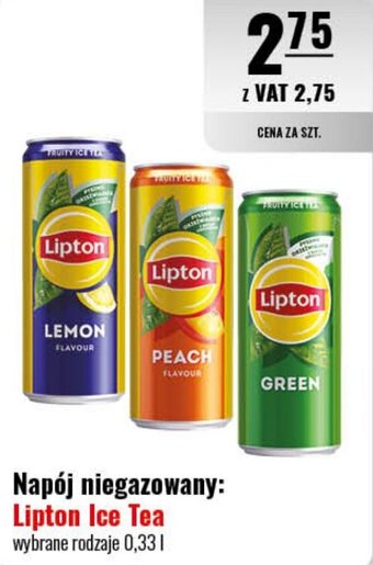 Eurocash Napój niegazowany: Lipton Ice Tea 0,33 l oferta