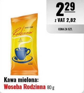 Eurocash Kawa mielona: Woseba Rodzinna 80 g oferta