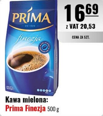 Eurocash Kawa mielona: Prima Finezja 500 g oferta
