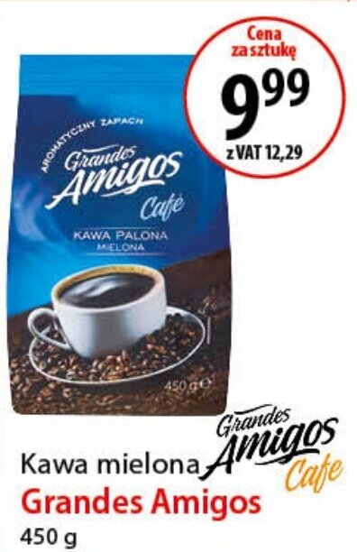 Eurocash Amigos Kawa mielona Grandes 450 g oferta