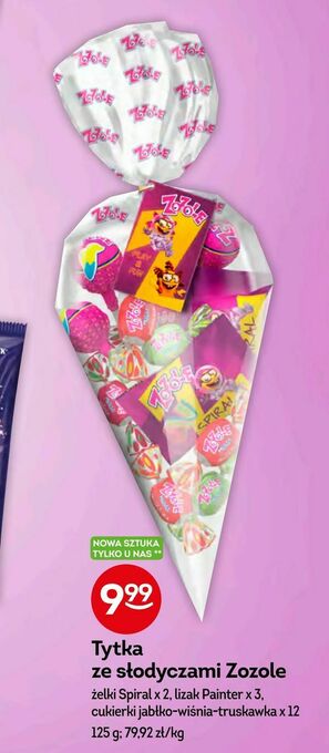 Żabka Tytka ze słodyczami Zozole oferta