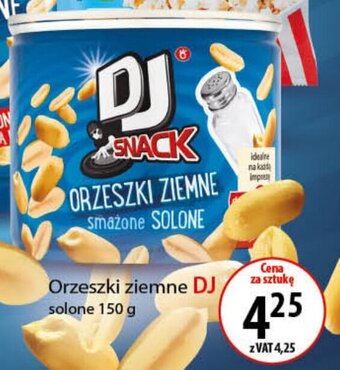 Eurocash Orzeszki ziemne DJ solone 150 g oferta
