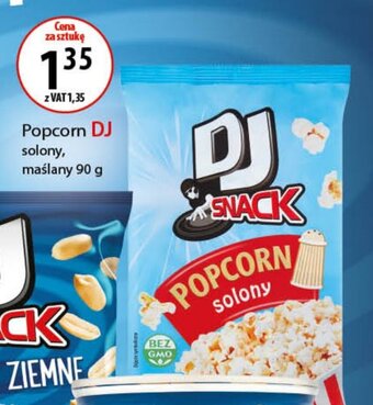 Eurocash Popcorn DJ solony, maślany 90 g oferta