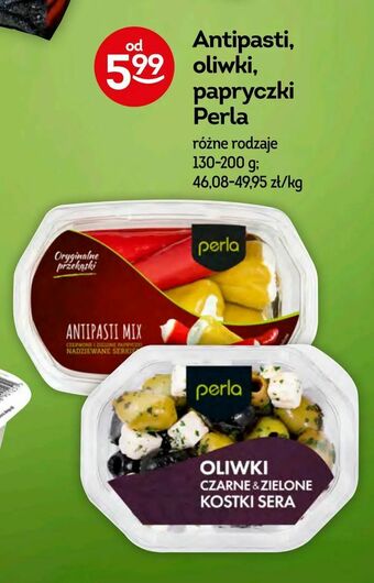 Żabka Antipasti, oliwki, papryczki Perla oferta