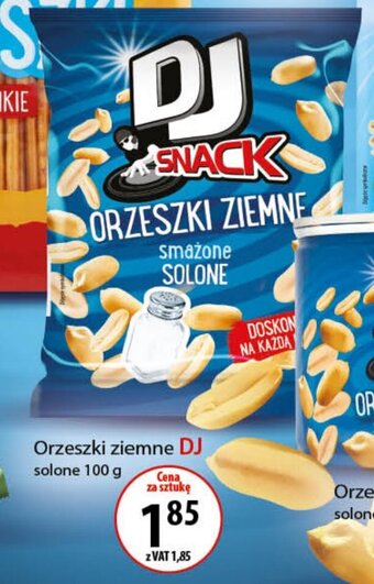 Eurocash Orzeszki ziemne DJ solone 100 g oferta
