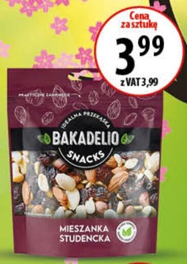 Eurocash BAKADELIO SNACKS MIESZANKA STUDENCKA, 1 szt. oferta