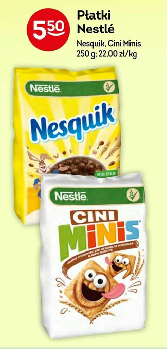 Żabka Płatki Nestlé oferta