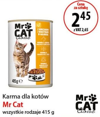 Eurocash Karma dla kotów Mr Cat 415 g oferta