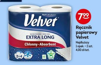 Żabka Ręcznik papierowy Velvet oferta