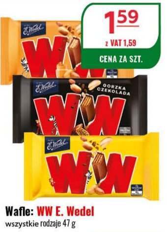 Eurocash Wafle: WW E. Wedel 47 g oferta