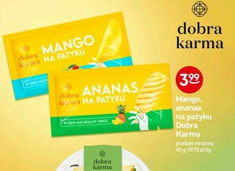 Żabka Mango, ananas na patyku Dobra Karma oferta