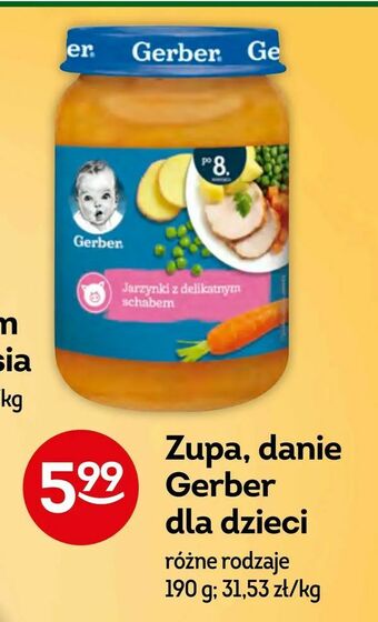 Żabka Zupa, danie Gerber dla dzieci oferta