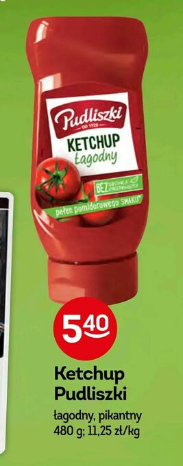 Żabka Ketchup Pudliszki oferta
