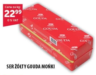 Eurocash SER ŻÓŁTY GOUDA MOŃKI 1kg oferta