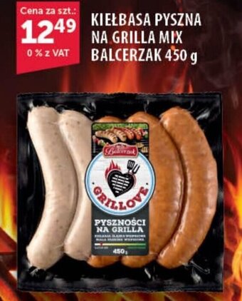 Eurocash KIEŁBASA PYSZNA NA GRILLA MIX BALCERZAK 450 g oferta