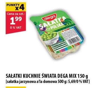 Eurocash SAŁATKI KUCHNIE ŚWIATA DEGA MIX 150 g oferta