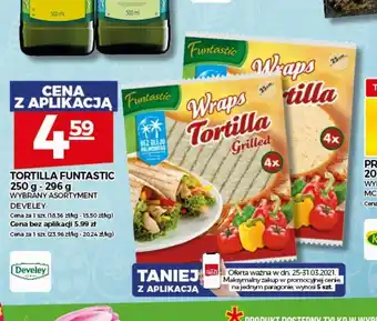 Topaz Wraps Tortilla Funtastic 250-296g oferta