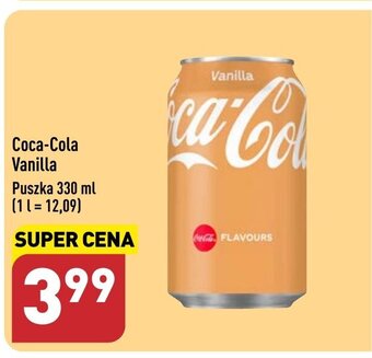 ALDI Coca-Cola Vanilla Puszka 330 ml oferta