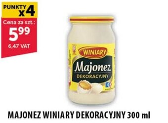 Eurocash MAJONEZ WINIARY DEKORACYJNY 300 ml oferta