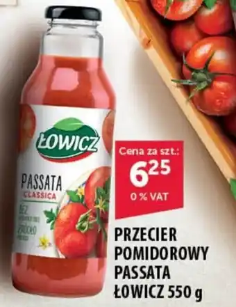 Eurocash PRZECIER POMIDOROWY PASSATA ŁOWICZ 550 g oferta