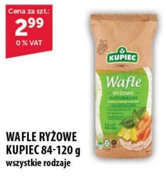 Eurocash WAFLE RYŻOWE KUPIEC 84-120 g oferta