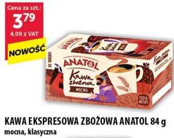 Eurocash KAWA EKSPRESOWA ZBOŻOWA ANATOL 84 g oferta