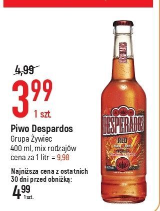 E.Leclerc Piwo desperados red oferta