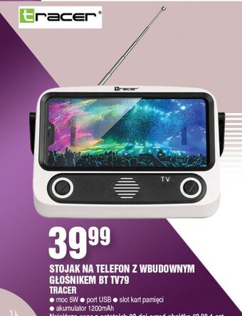E.Leclerc Stojak na telefon tv79 tracer oferta