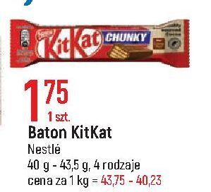 E.Leclerc Baton kitkat chunky oferta
