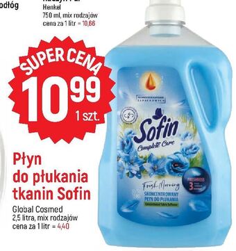 E.Leclerc Płyn do płukania fresh morning sofin complete care oferta
