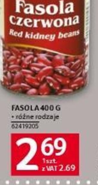 Selgros FASOLA 400 G oferta