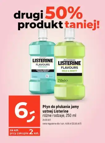 Dealz Płyn do płukania ust mild & minty listerine flavours oferta