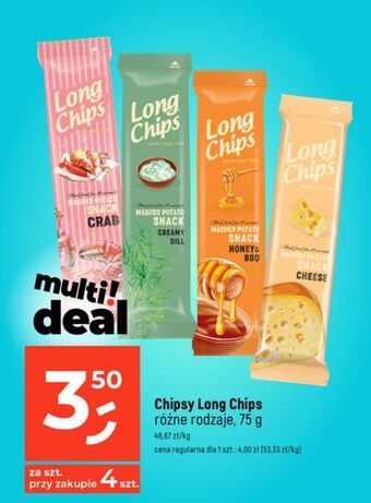 Dealz Chipsy honey bbq long chips oferta